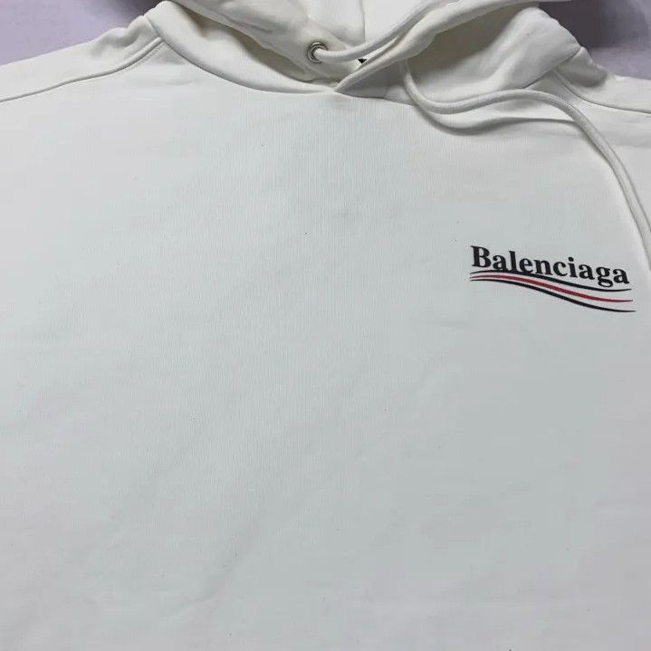 Balenciaga Balenciaga Political Campaign Logo Hoodie Size US M / EU 48-50 / 2 - 12 Thumbnail