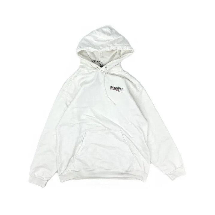 Balenciaga Balenciaga Political Campaign Logo Hoodie Size US M / EU 48-50 / 2 - 2 Thumbnail