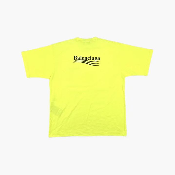 Balenciaga Balenciaga Logo Printed Short Sleeve T-Shirt Size US L / EU 52-54 / 3 - 3 Thumbnail