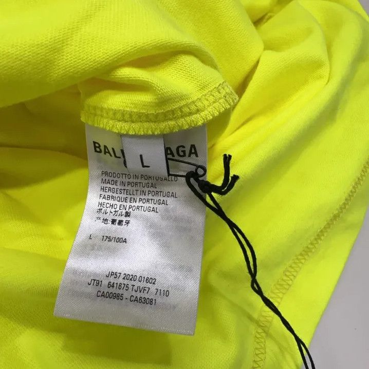 Balenciaga Balenciaga Logo Printed Short Sleeve T-Shirt Size US L / EU 52-54 / 3 - 5 Thumbnail