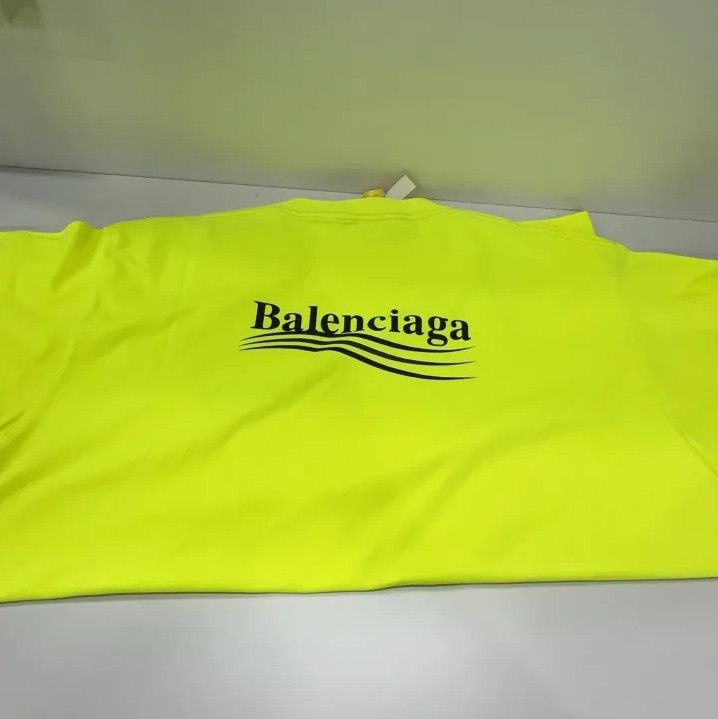 Balenciaga Balenciaga Logo Printed Short Sleeve T-Shirt Size US L / EU 52-54 / 3 - 11 Thumbnail
