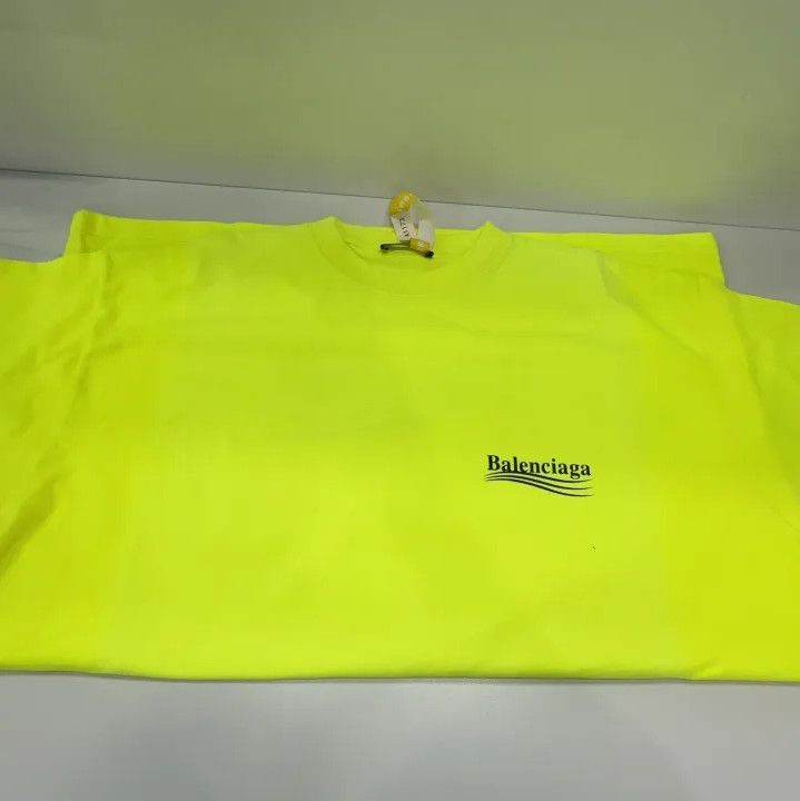 Balenciaga Balenciaga Logo Printed Short Sleeve T-Shirt Size US L / EU 52-54 / 3 - 9 Thumbnail