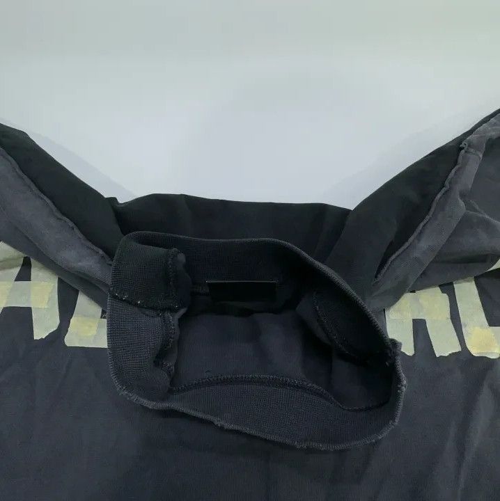 Balenciaga Balenciaga Black Logo Print Short Sleeve T-Shirt Size US L / EU 52-54 / 3 - 7 Thumbnail