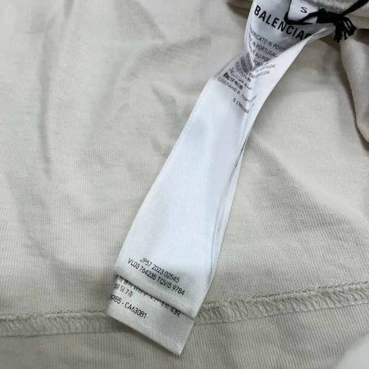 Balenciaga Balenciaga SS24 Letter Print Short Sleeve T-Shirt Size US S / EU 44-46 / 1 - 6 Thumbnail