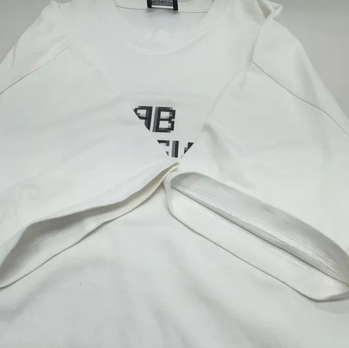 Balenciaga Balenciaga Logo Print Short Sleeve T-Shirt Size US M / EU 48-50 / 2 - 9 Thumbnail