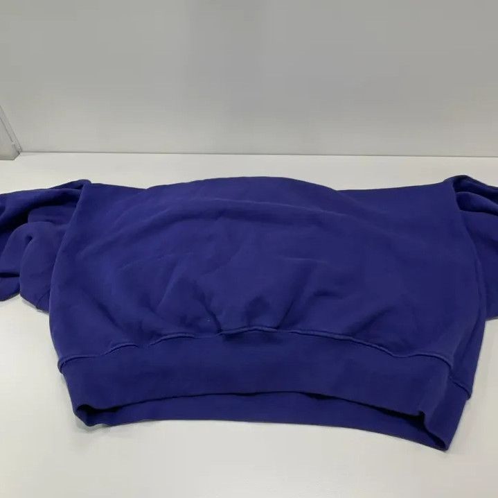 Balenciaga Balenciaga Blue Hooded Sweatshirt Size US S / EU 44-46 / 1 - 18 Thumbnail
