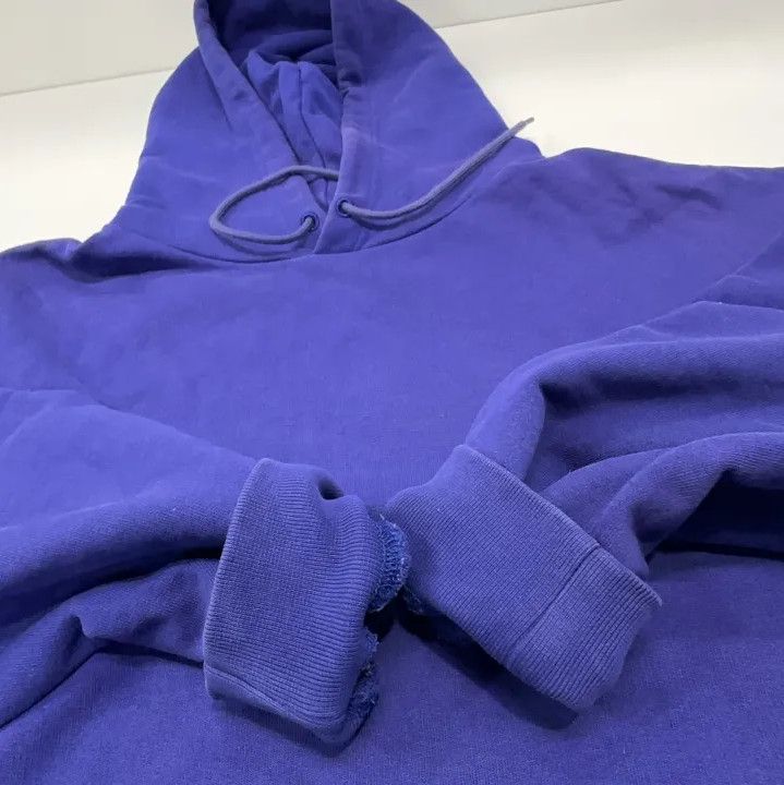 Balenciaga Balenciaga Blue Hooded Sweatshirt Size US S / EU 44-46 / 1 - 15 Thumbnail