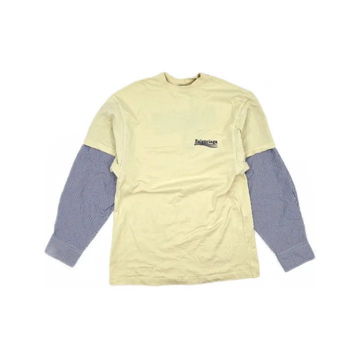 Balenciaga Balenciaga Colorblocked Long Sleeve T-shirt for Men Size US S / EU 44-46 / 1 - 2 Thumbnail