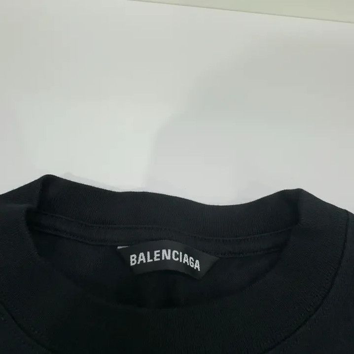 Balenciaga Balenciaga SS21 Black Long Sleeve T-Shirt Size US S / EU 44-46 / 1 - 7 Thumbnail
