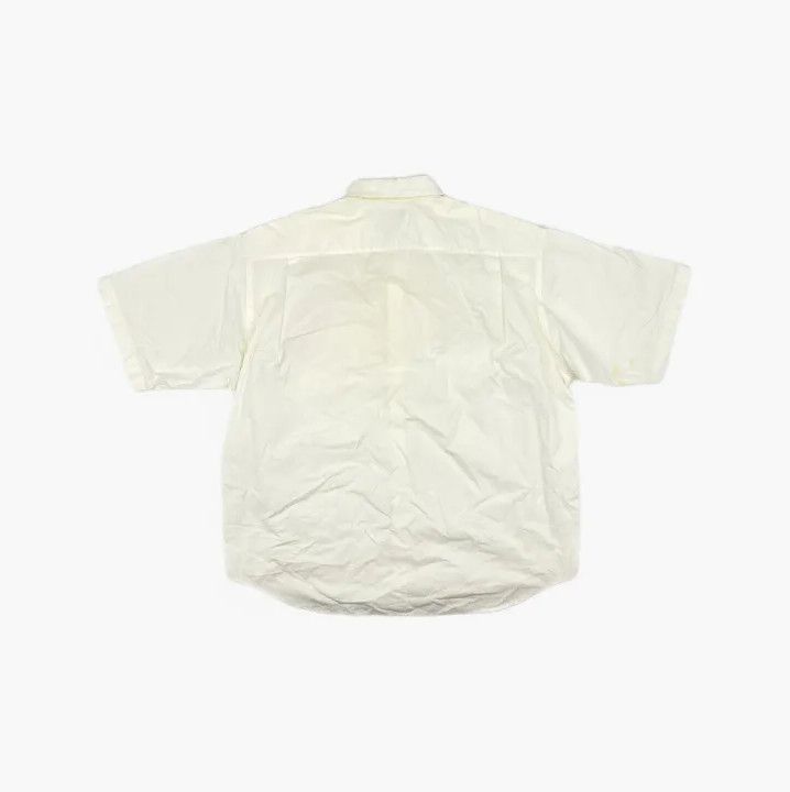 Balenciaga Balenciaga Logo White Short Sleeve Shirt Size US M / EU 48-50 / 2 - 3 Thumbnail