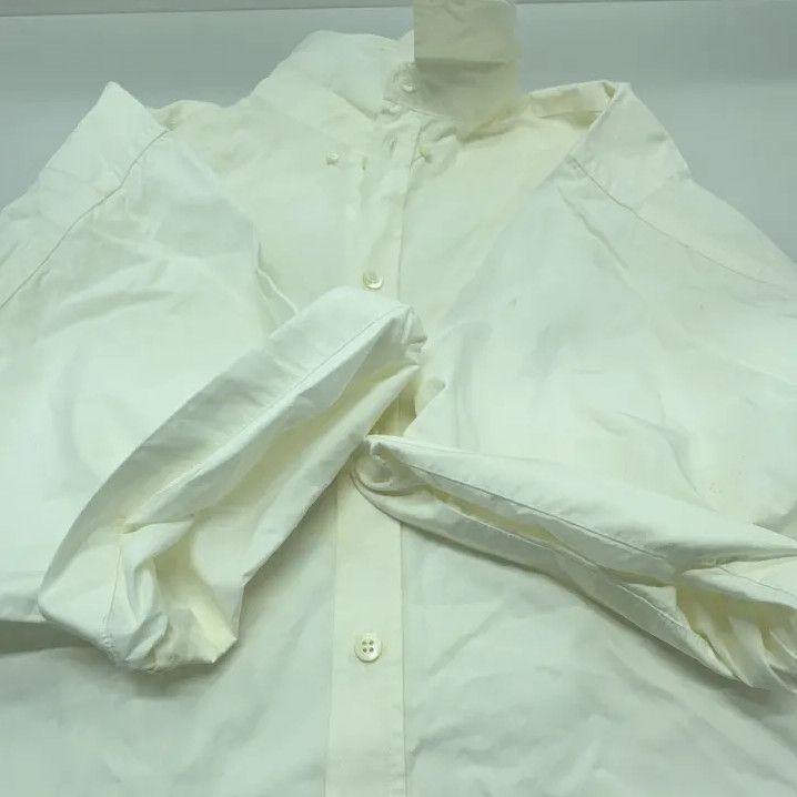 Balenciaga Balenciaga Logo White Short Sleeve Shirt Size US M / EU 48-50 / 2 - 8 Thumbnail