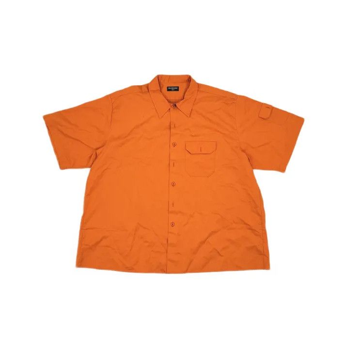 Balenciaga Balenciaga Colorful Short Sleeve Button-Up Shirt Size US M / EU 48-50 / 2 - 2 Thumbnail