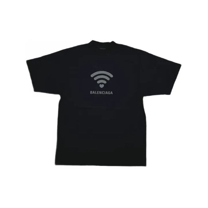 Balenciaga Balenciaga Black Logo Short Sleeve T-Shirt Size US XS / EU 42 / 0 - 2 Thumbnail
