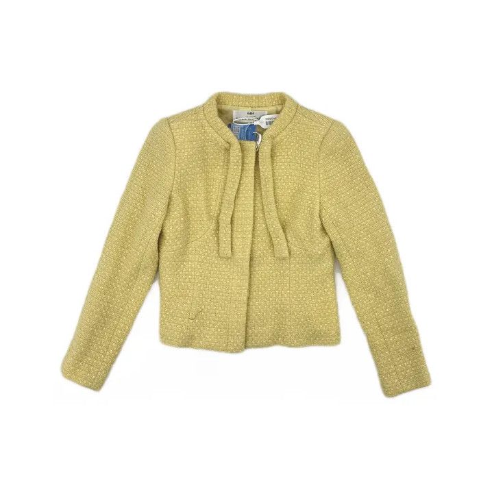 Balenciaga Balenciaga Stylish Minimalist Casual Jacket in Yellow Size US M / EU 48-50 / 2 - 2 Thumbnail