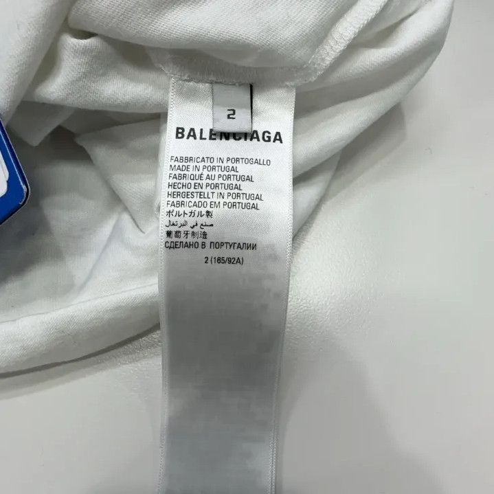 Balenciaga Balenciaga x adidas Originals Long Sleeve Tee Size US M / EU 48-50 / 2 - 5 Thumbnail