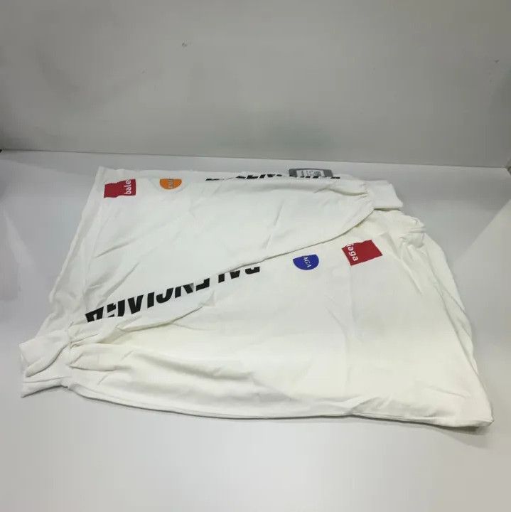 Balenciaga Balenciaga FW23 Logo Print Long Sleeve T-Shirt Size US M / EU 48-50 / 2 - 7 Thumbnail