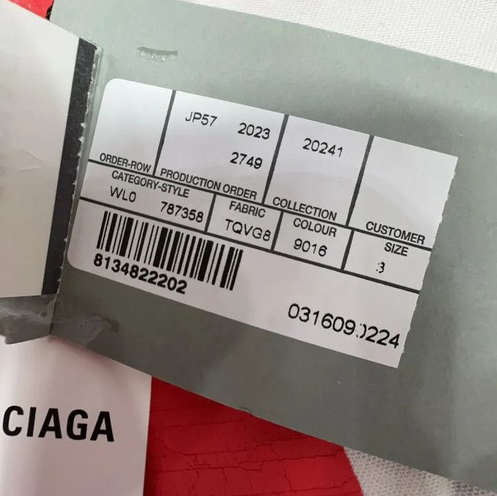 Balenciaga Balenciaga BFRND Logo Print Short Sleeve T-Shirt Size US M / EU 48-50 / 2 - 4 Thumbnail