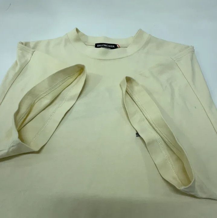 Balenciaga Balenciaga SS22 Letter Print Short Sleeve T-Shirt Size US XXS / EU 40 - 7 Thumbnail