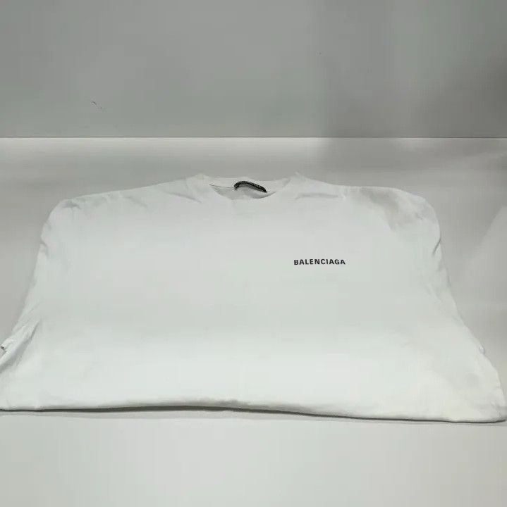 Balenciaga Balenciaga Logo Relaxed Fit Short Sleeve Tee Size US S / EU 44-46 / 1 - 10 Thumbnail