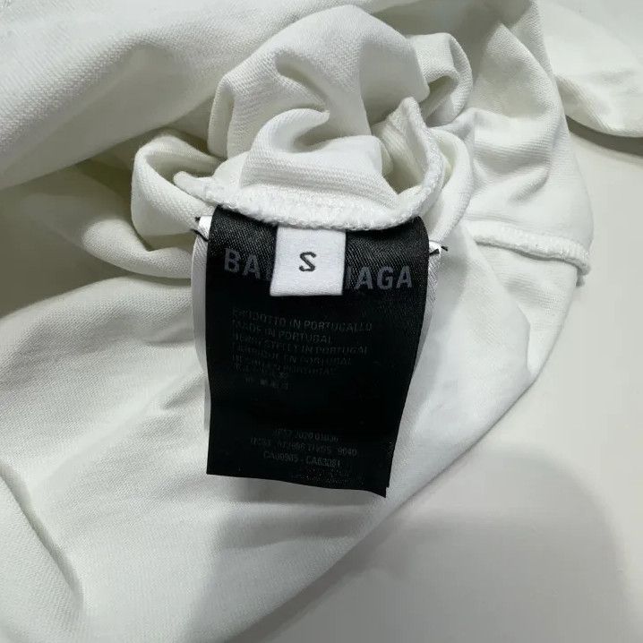Balenciaga Balenciaga Logo Relaxed Fit Short Sleeve Tee Size US S / EU 44-46 / 1 - 4 Thumbnail