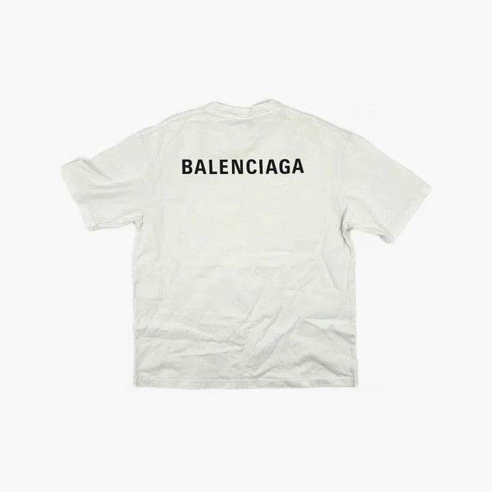 Balenciaga Balenciaga Logo Relaxed Fit Short Sleeve Tee Size US S / EU 44-46 / 1 - 3 Thumbnail