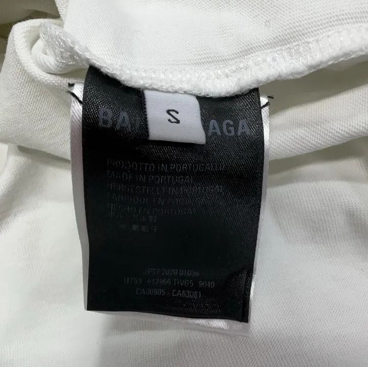Balenciaga Balenciaga Logo Relaxed Fit Short Sleeve Tee Size US S / EU 44-46 / 1 - 5 Thumbnail
