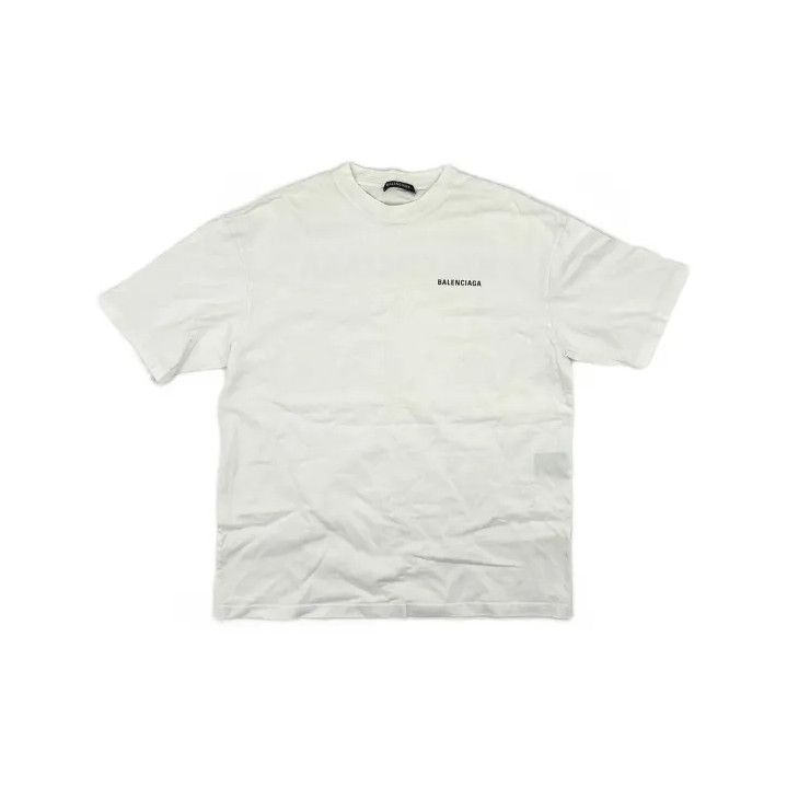 Balenciaga Balenciaga Logo Relaxed Fit Short Sleeve Tee Size US S / EU 44-46 / 1 - 2 Thumbnail