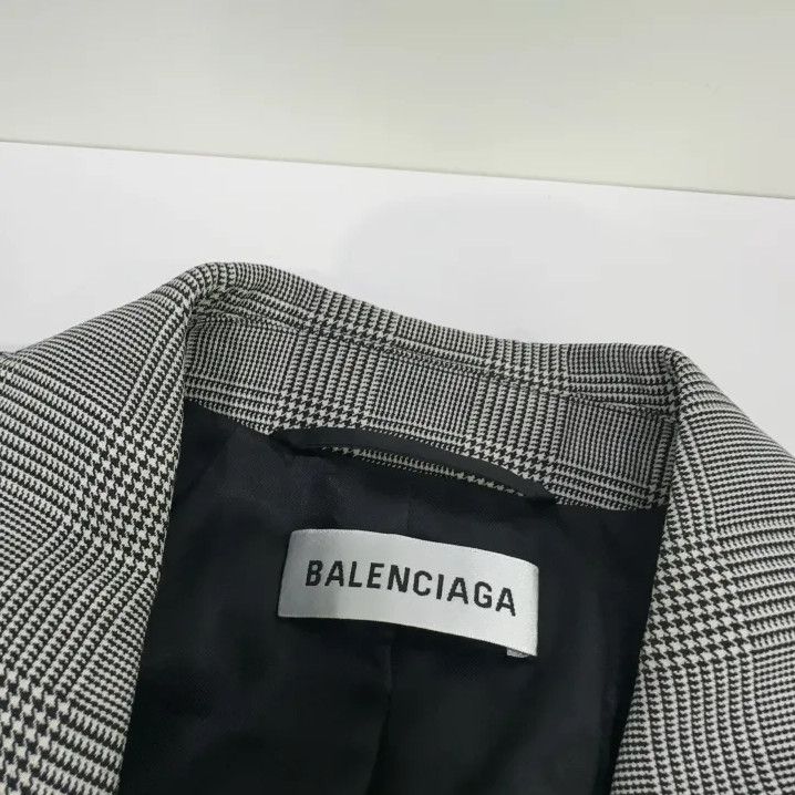 Balenciaga Balenciaga Casual Stylish Single-Breasted Jacket Size US S / EU 44-46 / 1 - 5 Thumbnail
