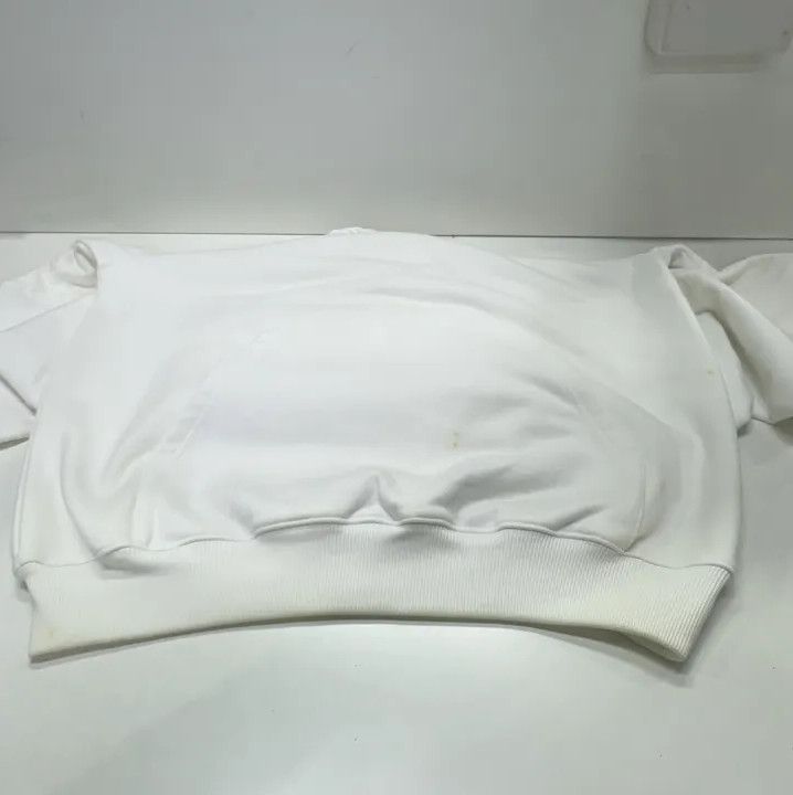 Balenciaga Balenciaga White Hoodie with Back Logo Size US S / EU 44-46 / 1 - 12 Thumbnail