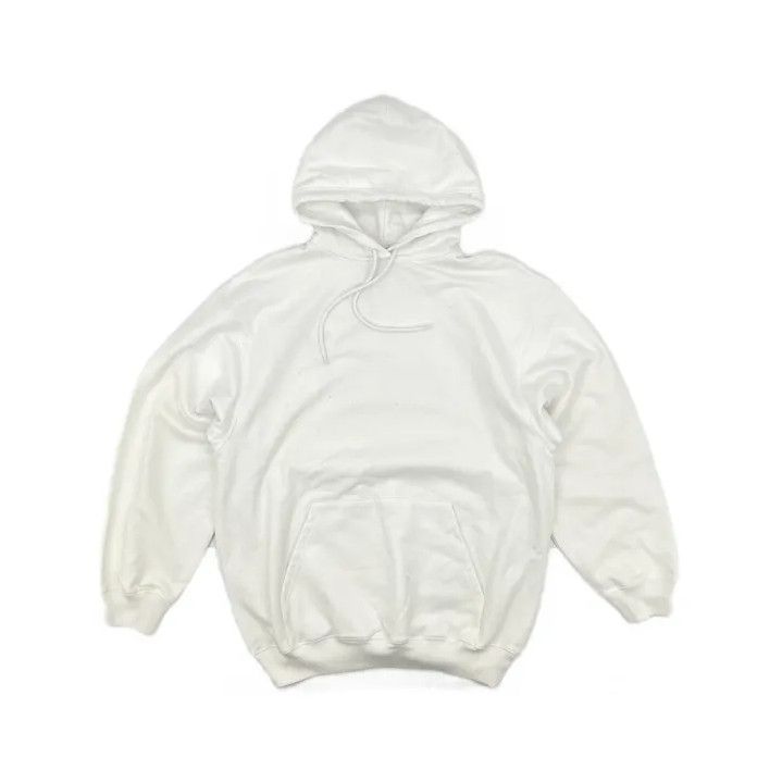 Balenciaga Balenciaga White Hoodie with Back Logo Size US S / EU 44-46 / 1 - 2 Thumbnail