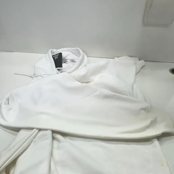 Balenciaga Balenciaga White Hoodie with Back Logo Size US S / EU 44-46 / 1 - 15 Thumbnail