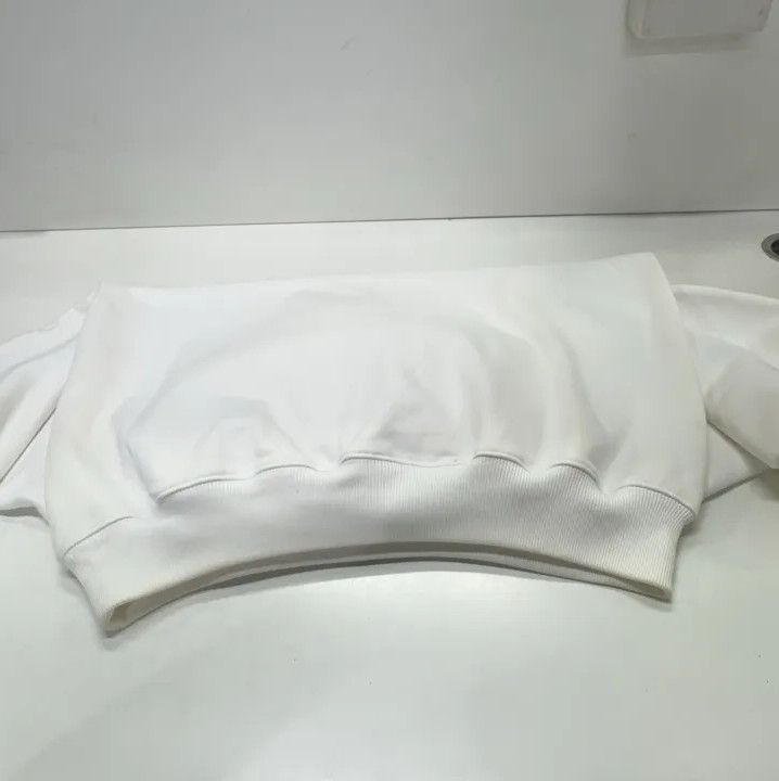 Balenciaga Balenciaga White Hoodie with Back Logo Size US S / EU 44-46 / 1 - 19 Thumbnail