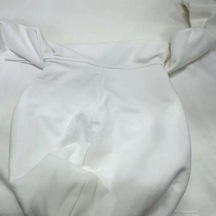 Balenciaga Balenciaga White Hoodie with Back Logo Size US S / EU 44-46 / 1 - 8 Thumbnail
