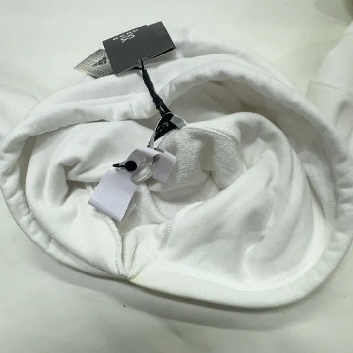 Balenciaga Balenciaga White Hoodie with Back Logo Size US S / EU 44-46 / 1 - 10 Thumbnail