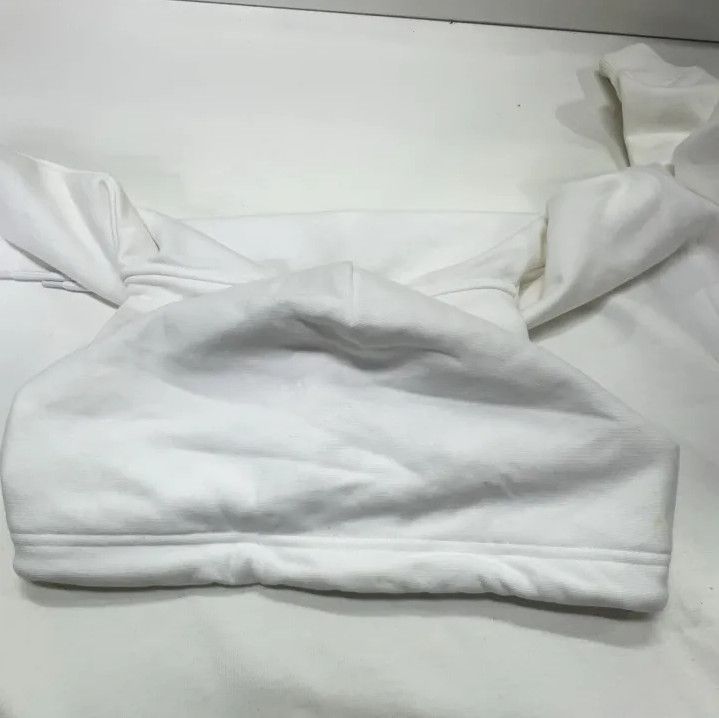 Balenciaga Balenciaga White Hoodie with Back Logo Size US S / EU 44-46 / 1 - 9 Thumbnail