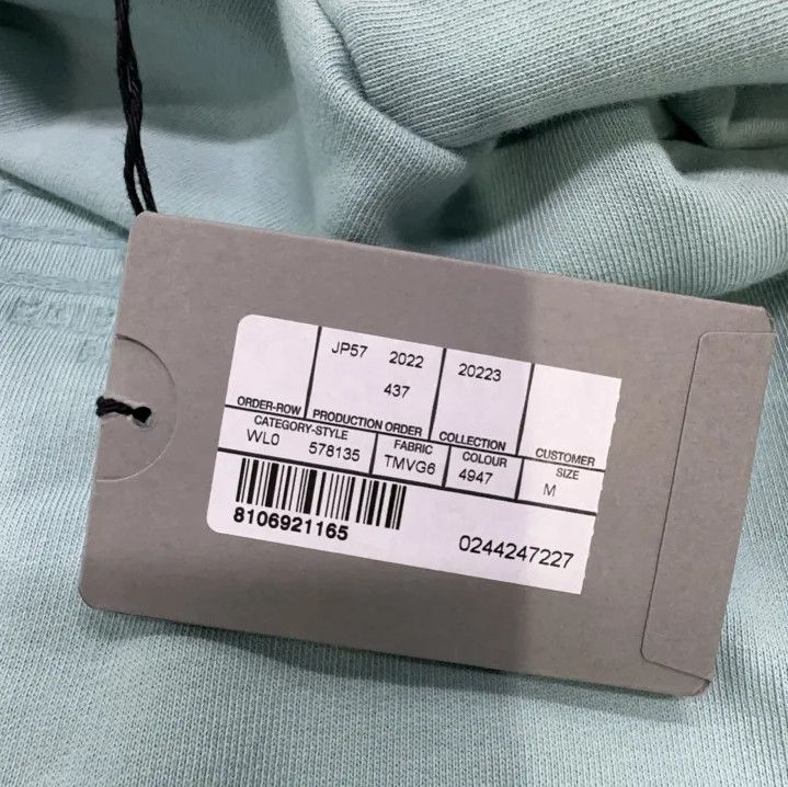 Balenciaga Balenciaga Mint Green Hooded Sweatshirt Size US M / EU 48-50 / 2 - 5 Thumbnail