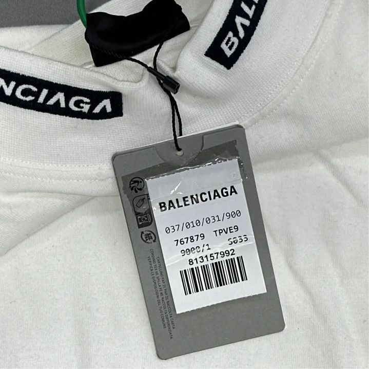 Balenciaga Balenciaga FW23 Logo Print Long Sleeve T-Shirt Size US M / EU 48-50 / 2 - 3 Thumbnail