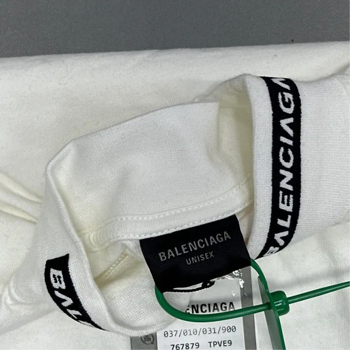 Balenciaga Balenciaga FW23 Logo Print Long Sleeve T-Shirt Size US M / EU 48-50 / 2 - 2 Thumbnail