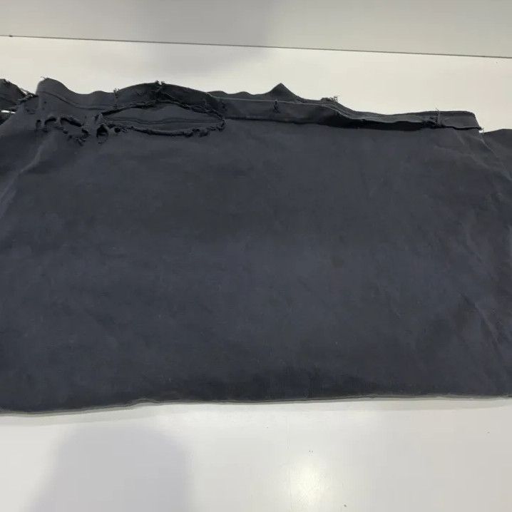 Balenciaga Balenciaga Repaired Series Black Distressed Tee Size US M / EU 48-50 / 2 - 10 Thumbnail