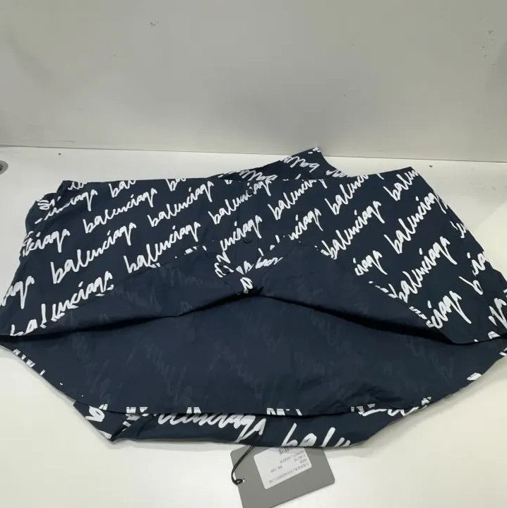 Balenciaga Balenciaga SS22 Logo Blue Long Sleeve Shirt Size US M / EU 48-50 / 2 - 13 Thumbnail
