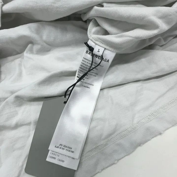 Balenciaga Balenciaga SS25 Logo Print Oversized T-Shirt Size US M / EU 48-50 / 2 - 4 Thumbnail
