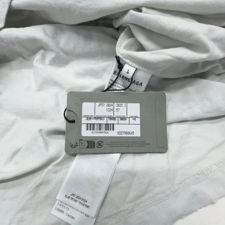 Balenciaga Balenciaga SS25 Logo Print Oversized T-Shirt Size US M / EU 48-50 / 2 - 5 Thumbnail