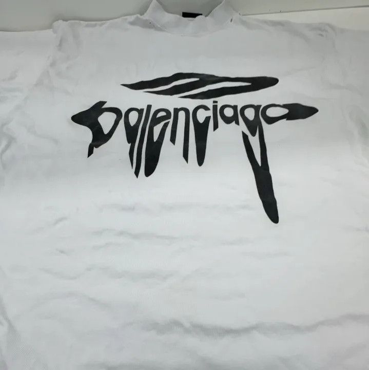 Balenciaga Balenciaga SS25 Logo Print Oversized T-Shirt Size US M / EU 48-50 / 2 - 8 Thumbnail