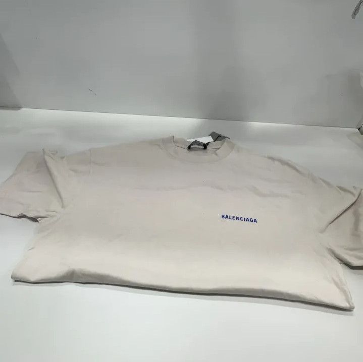 Balenciaga Balenciaga Logo Print Crew Neck T-Shirt Size US S / EU 44-46 / 1 - 7 Thumbnail