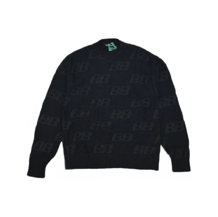 Balenciaga Balenciaga Black Logo Sweater for Men Size US XS / EU 42 / 0 - 2 Thumbnail