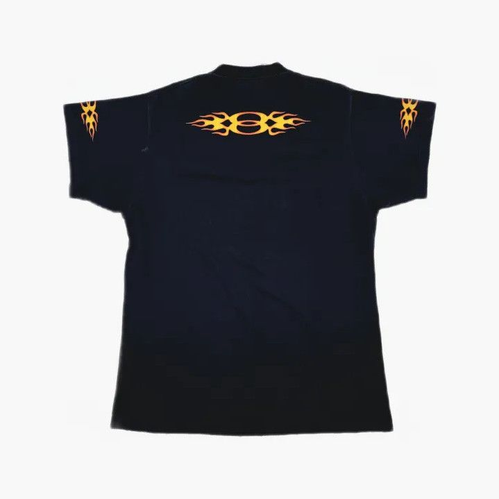 Balenciaga Balenciaga Flame Logo Casual Black T-Shirt Size US M / EU 48-50 / 2 - 3 Thumbnail