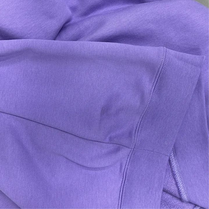 Balenciaga Balenciaga Logo Print Pullover Hoodie in Purple Size US L / EU 52-54 / 3 - 4 Thumbnail