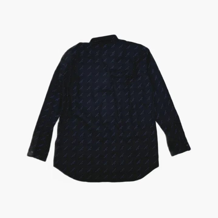 Balenciaga Balenciaga Black Stylish Print Long Sleeve Shirt Size US M / EU 48-50 / 2 - 3 Thumbnail