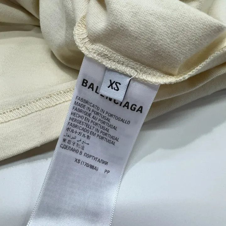 Balenciaga Balenciaga SS22 Letter Print Short Sleeve T-Shirt Size US XS / EU 42 / 0 - 4 Thumbnail
