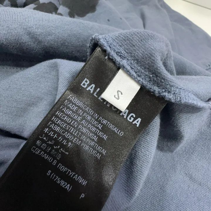 Balenciaga Balenciaga Hand Drawn BB Icon Graphic Tee Size US S / EU 44-46 / 1 - 4 Thumbnail